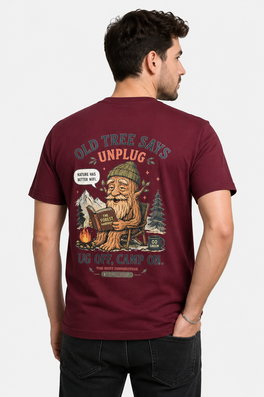 Old Tree Says Regular Fit T-Shirt