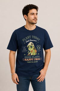 Plant Today Smile Tomorrow Regular Fit T-Shirt