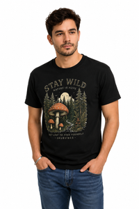 Stay Wild – Nature Tee Regular Fit T-Shirt