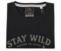 Stay Wild – Nature Tee Regular Fit T-Shirt