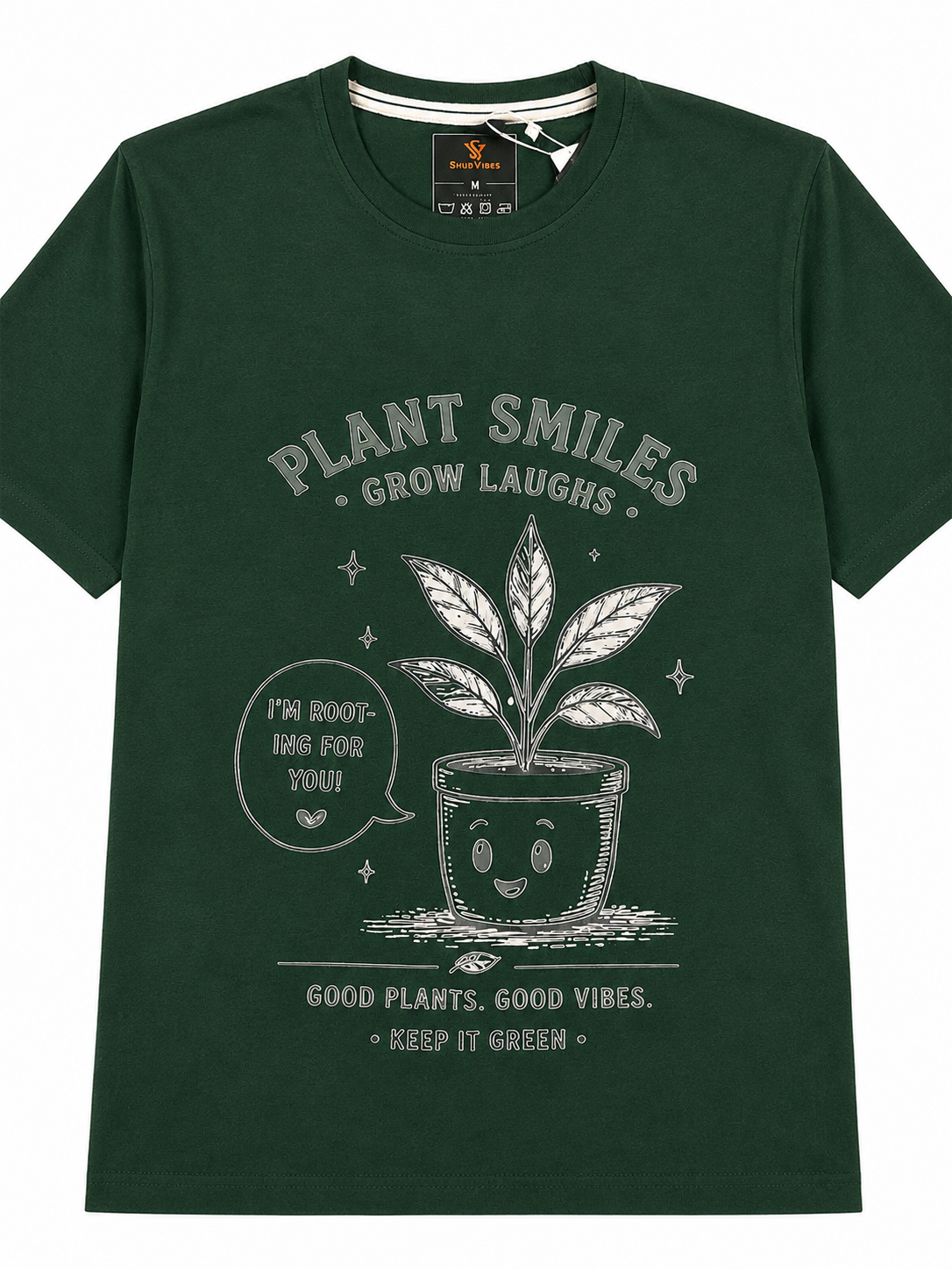 Plant Smiles Regular Fit T-Shirt
