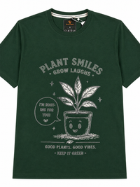 Plant Smiles Regular Fit T-Shirt