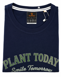 Plant Today Smile Tomorrow Regular Fit T-Shirt