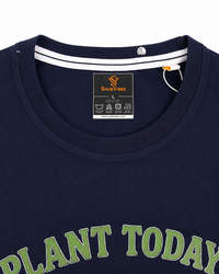 Plant Today Smile Tomorrow Regular Fit T-Shirt
