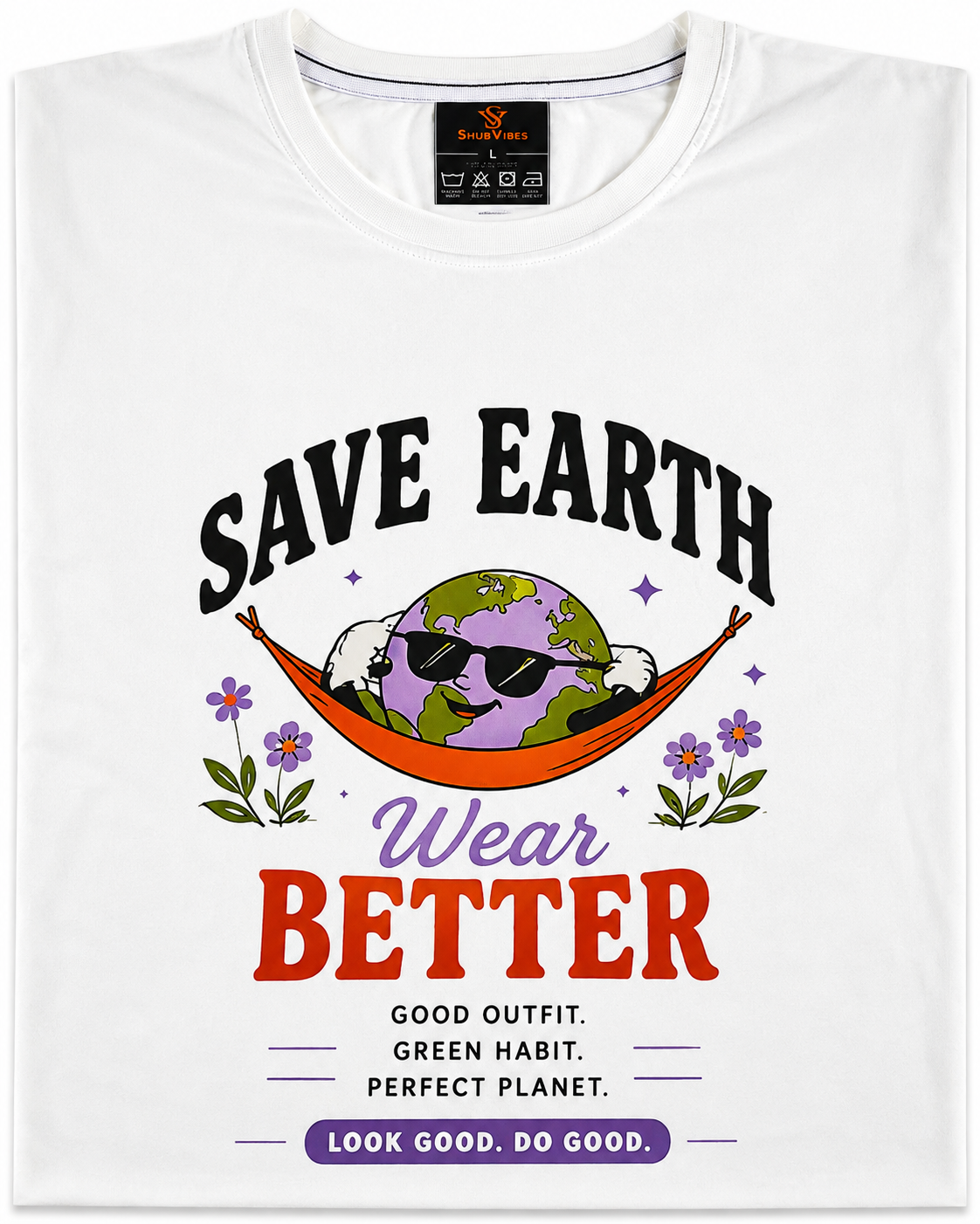 Save Earth Regular Fit T-Shirt