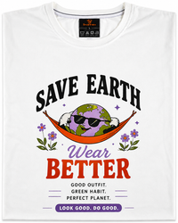 Save Earth Regular Fit T-Shirt