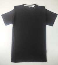 Regular Fit Plain T-Shirt — Black