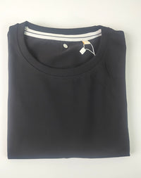 Regular Fit Plain T-Shirt — Black