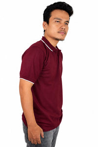 ShubVibes Essential Polo T-Shirt — French Wine