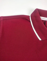 ShubVibes Essential Polo T-Shirt — French Wine