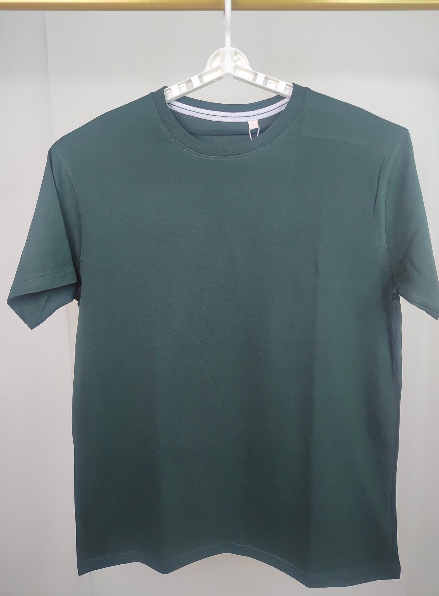 Regular Fit Plain T-Shirt — Green