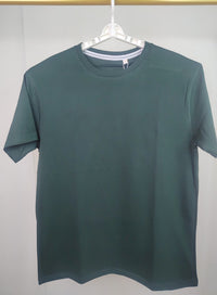 Regular Fit Plain T-Shirt — Green