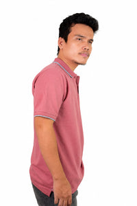 ShubVibes Essential Polo T-Shirt — Mauve
