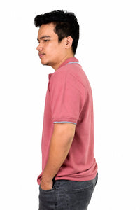 ShubVibes Essential Polo T-Shirt — Mauve