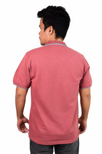ShubVibes Essential Polo T-Shirt — Mauve