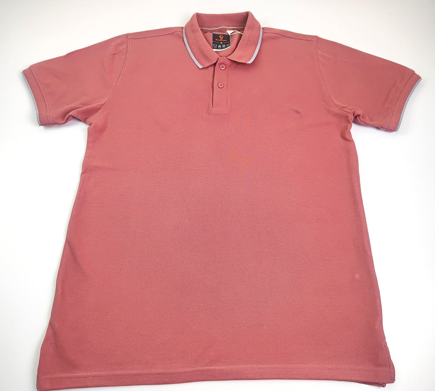 ShubVibes Essential Polo T-Shirt — Mauve