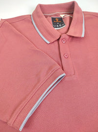 ShubVibes Essential Polo T-Shirt — Mauve