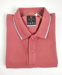 ShubVibes Essential Polo T-Shirt — Mauve