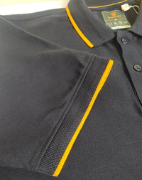 ShubVibes Essential Polo T-Shirt — Midnight Navy
