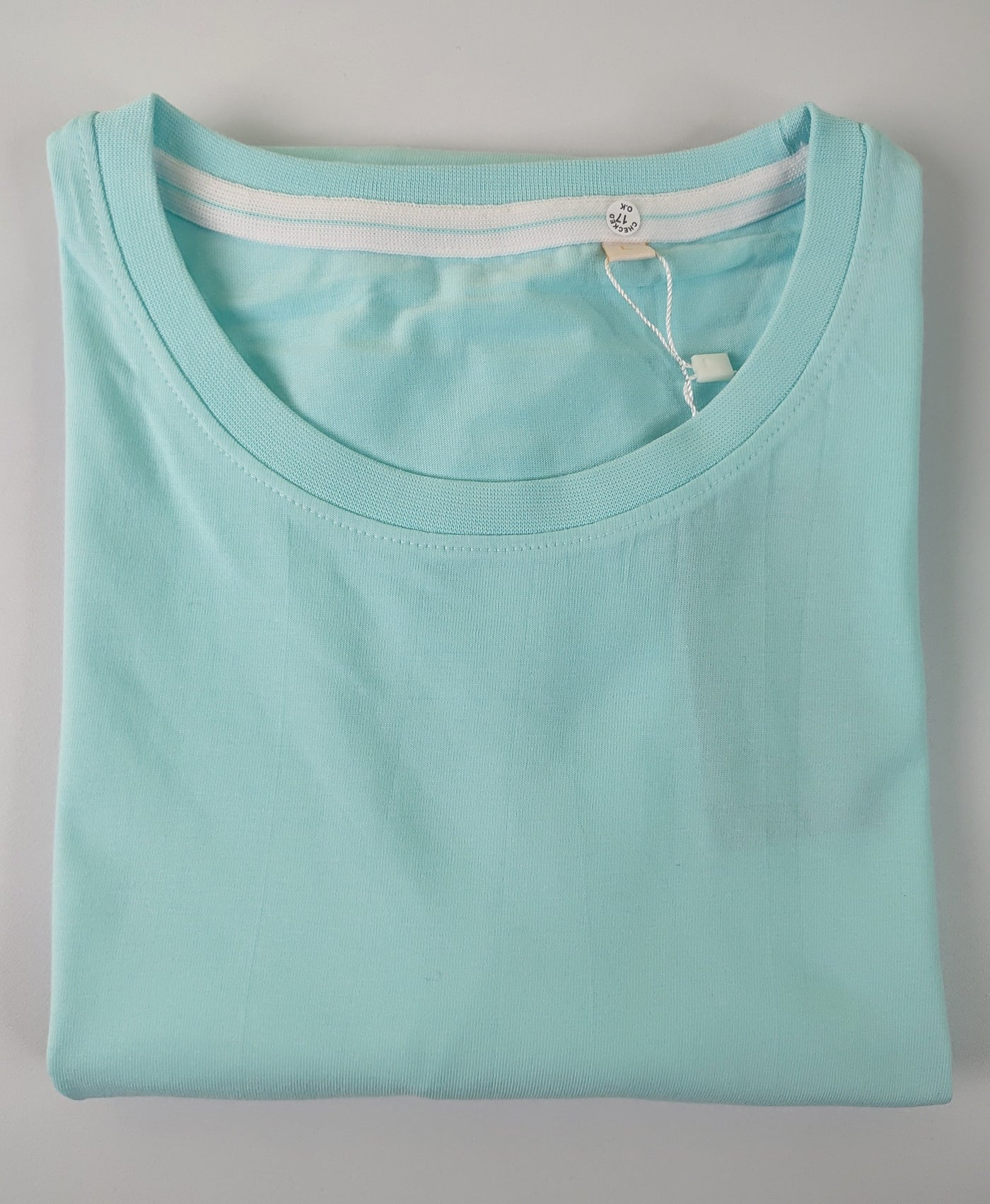 Regular Fit Plain T-Shirt — Mint