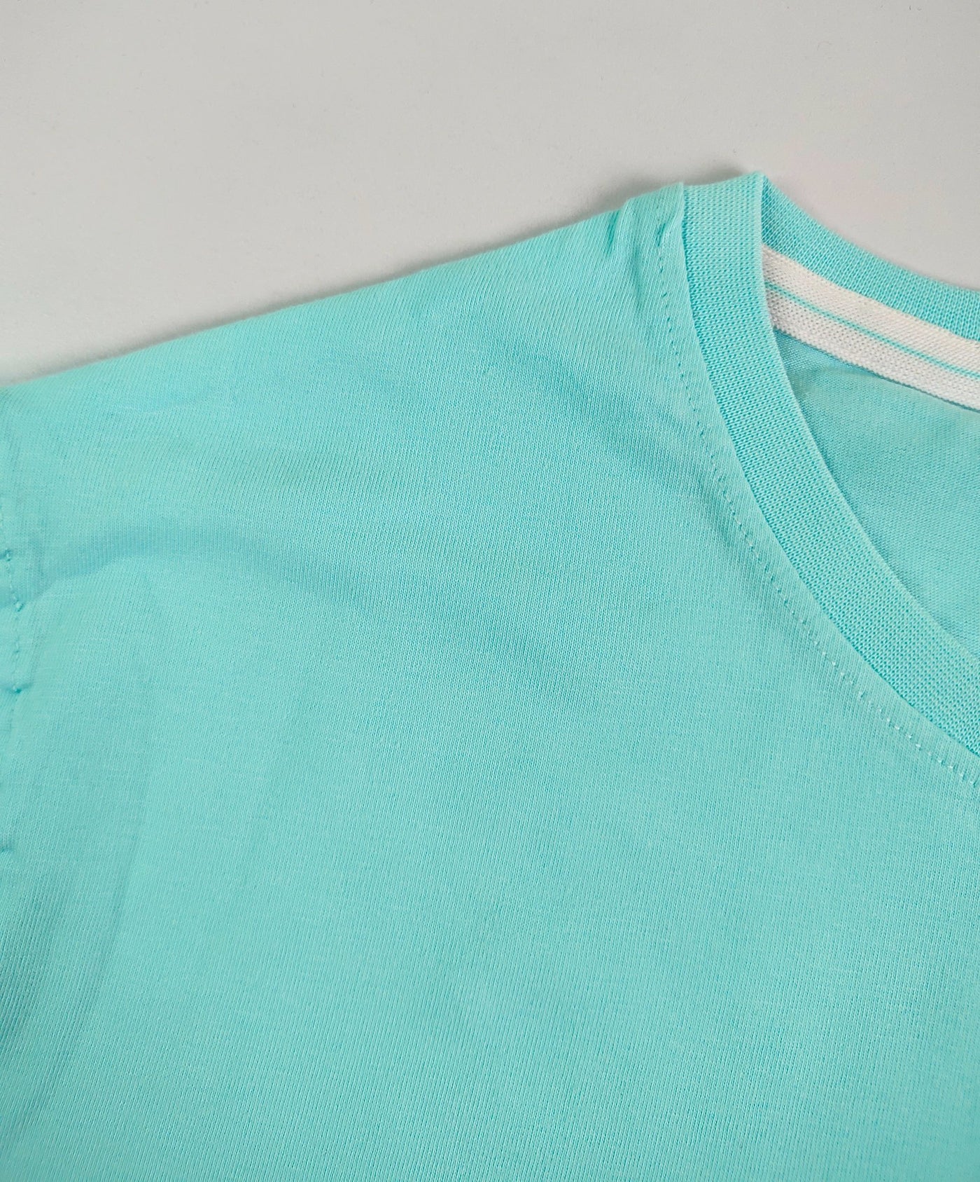 Green Is The New Cool Regular Fit T-Shirt — Mint Blue