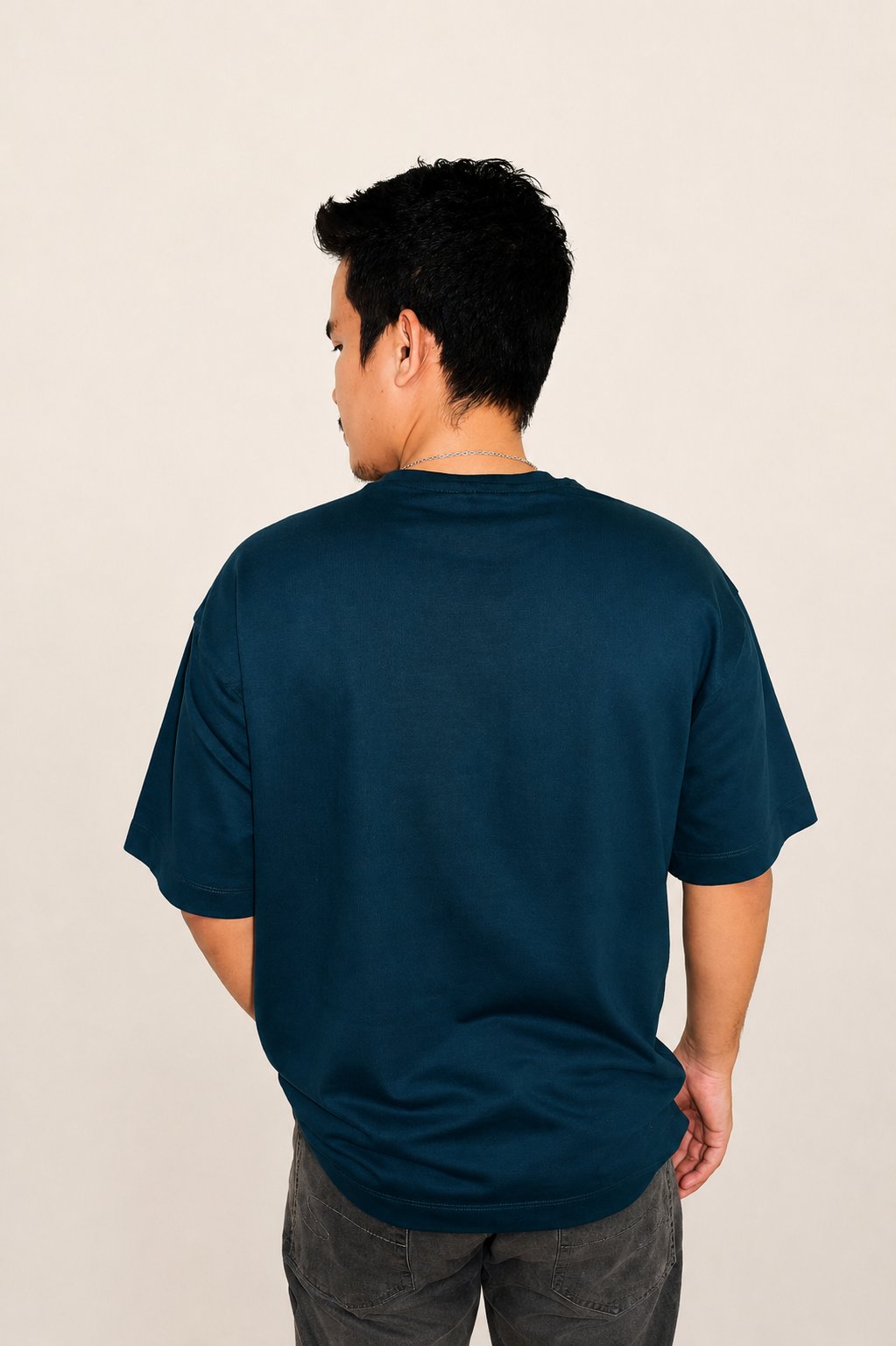 Earth Called Oversized T-Shirt — Petrol