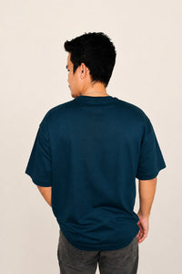 Earth Called Oversized T-Shirt — Petrol