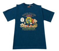 Earth Called Oversized T-Shirt — Petrol