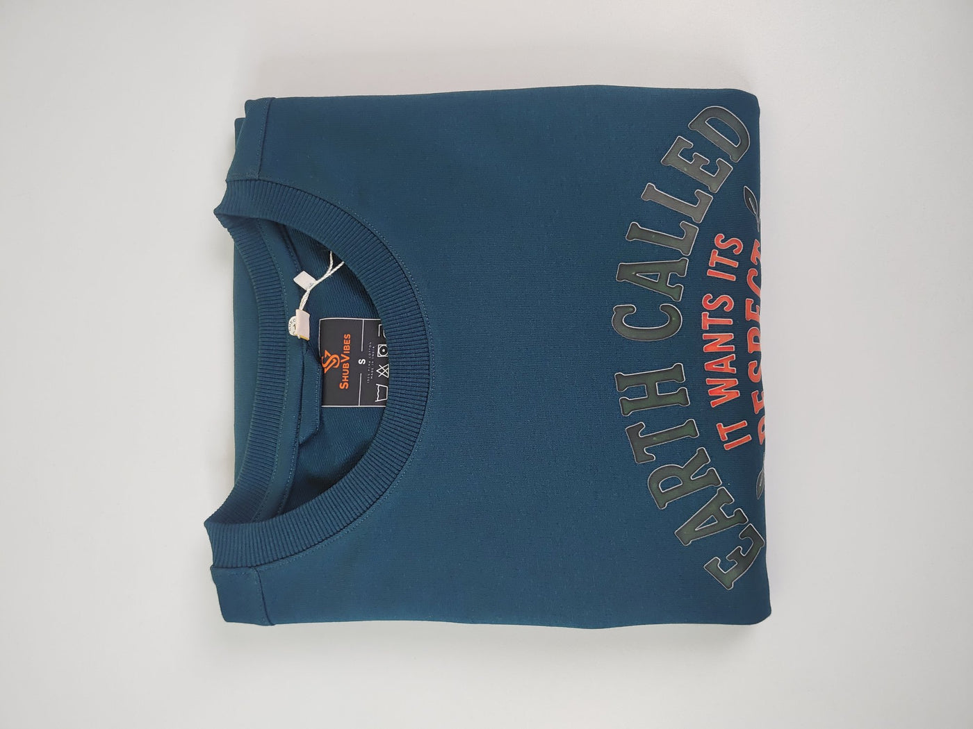 Earth Called Oversized T-Shirt — Petrol