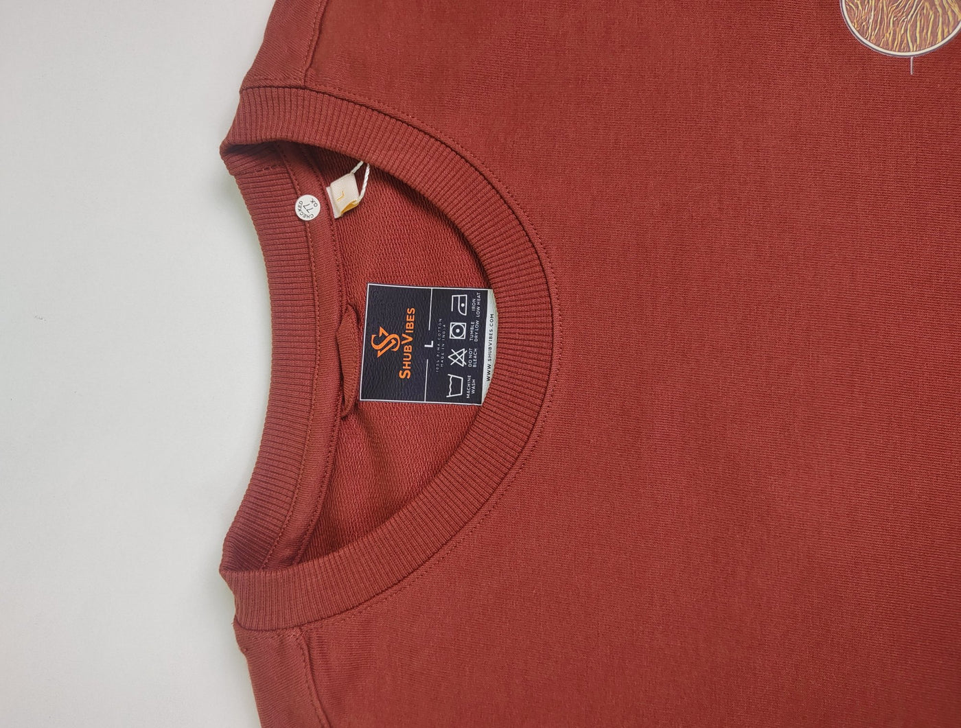 Cafe Terrain Oversized T-Shirt — Rust