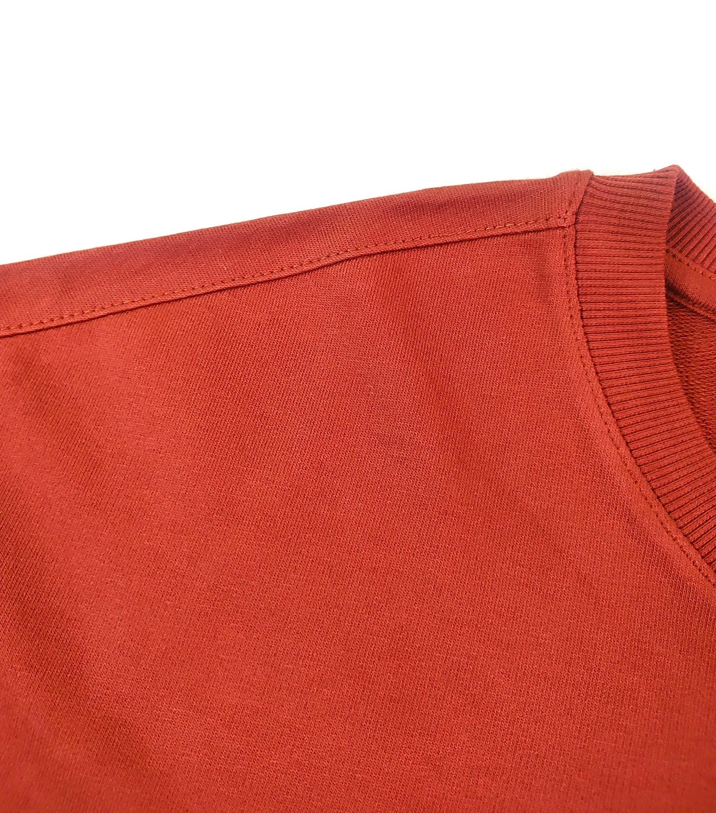 Rooted Oversized T-Shirt — Rust