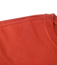 Rooted Oversized T-Shirt — Rust