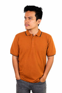 ShubVibes Essential Polo T-Shirt — Umber