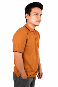 ShubVibes Essential Polo T-Shirt — Umber