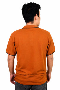 ShubVibes Essential Polo T-Shirt — Umber
