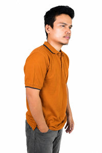 ShubVibes Essential Polo T-Shirt — Umber