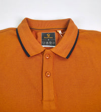 ShubVibes Essential Polo T-Shirt — Umber