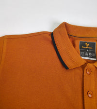 ShubVibes Essential Polo T-Shirt — Umber