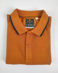 ShubVibes Essential Polo T-Shirt — Umber