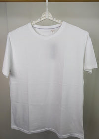 Regular Fit Plain T-Shirt — White