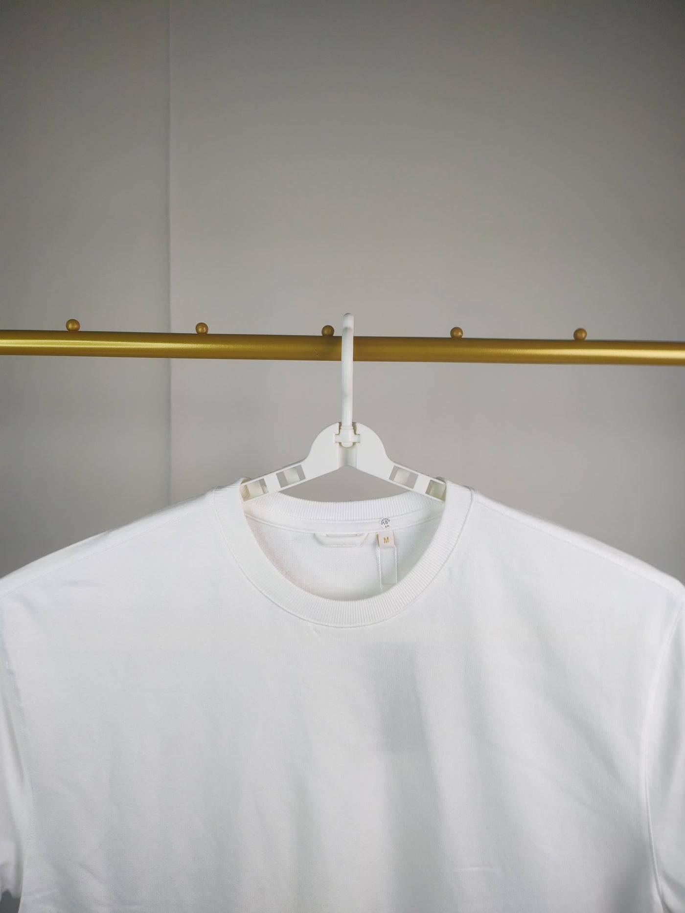 Oversized Plain T-Shirt — White