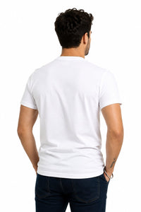 Save Earth Regular Fit T-Shirt — White