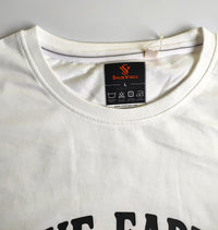 Save Earth Regular Fit T-Shirt — White