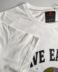 Save Earth Regular Fit T-Shirt — White